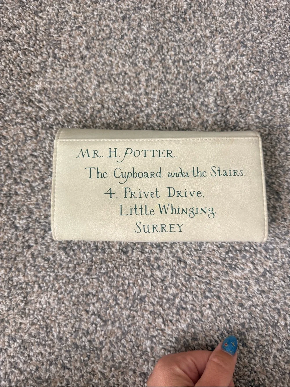 Loungefly Harry Potter Envelope Wallet with Red Seal